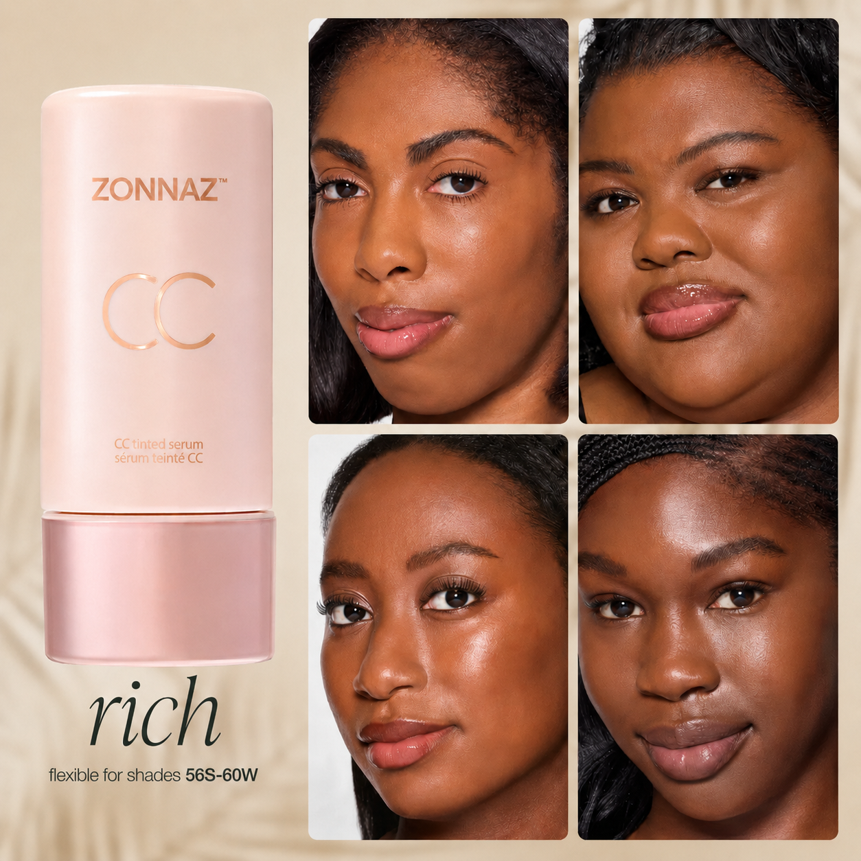 ✨CC color-correcting tinted serum