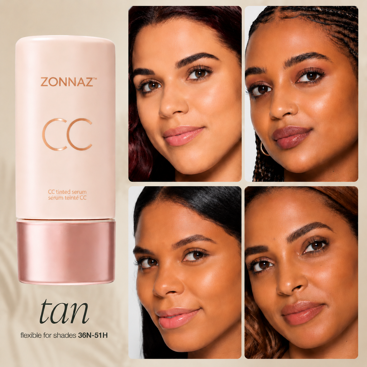✨CC color-correcting tinted serum