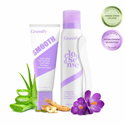 ⏳🔥Limited time offer 49% OFF! ⏰ Bikini Pain-Free Hair Removal Cream for Sensitive Skin--Hypoallergenic Formula-Gentle