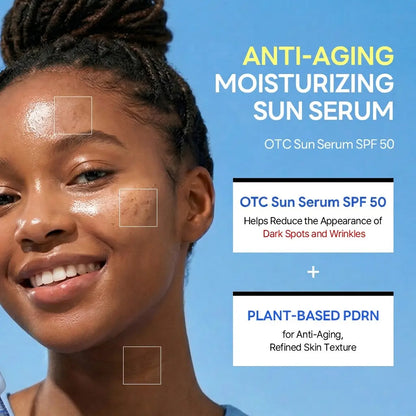🇰🇷 Birch Juice Moisturizing Sun Screen💧Contains hyaluronic acid |2-in-1 Sun Serum，Sun protection & hydration