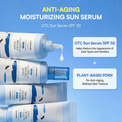 🇰🇷 Birch Juice Moisturizing Sun Screen💧Contains hyaluronic acid |2-in-1 Sun Serum，Sun protection & hydration
